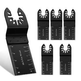 Vicsamer 679872816523 6pcs Oscillating Tool Blades Universal Wood Multitool Professio