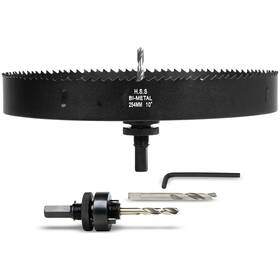 Vktby206 Vikiton 10 Inch Hole Saw With Arbor For Wood Metal Plastic In Bimetal Cutter