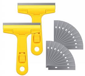 Vimi 650728087526 Razor Blade Scraper Paint Glass Tool With 20 Extra Replacemen