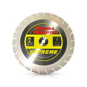 425-06264 Virginia Abrasives - 1pc 18 Inch Pro-cut Multi-purpose High Speed Diamond Blade Wet/dry