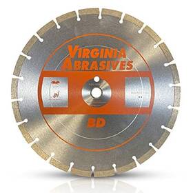 425-06026 Virginia Avrasives Abrasives 14in Bd Concrete Segmented Diamond Blade