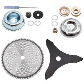 Hmy103-n Vkinman Trimmer Head 10 Inch X80t Carbide Tip Brush Cutter Blades X3 Teeth St