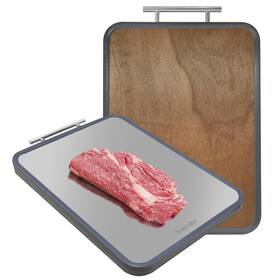 Cb002 Vorisebo Titanium Cutting Board Double Sided Boards For Kitchen Pure Titaniu