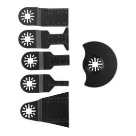 Walfront 736077263658 6pcs Standard Oscillating Saw Blade High Carbon Steel Multi Tools Blades