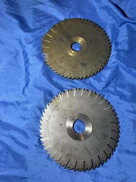 A2164830 Walker Circular Carbide Saw Blade Aluminium Cutting 8 Inch X 3/16 X1 Lot Of 2