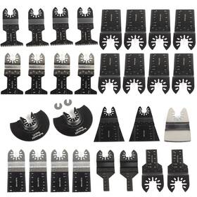Wa3040290ur Waltvotur 31 Pieces Universal Wood Metal Oscillating Multitool Quick Release Saw Blades