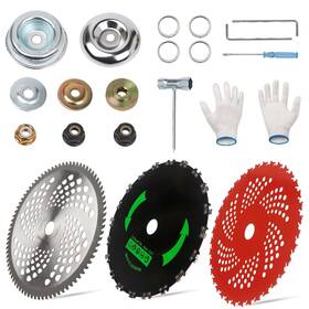 10x80t Wao Zone 9x36 9x20t 9 Inch X20t Carbon Steel Round Chainsaw Tooth Brush Blades And X 36 Teeth Carb