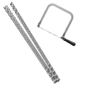 052208 Waoniq Metal Cutting Scroll Saw Blades 12 Pcs Pinless Spiral Teeth 5 Inch For Wood