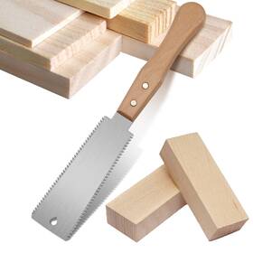 Wbjkzjd 777192507883 6 Inch Japanese Pull Saw Double-sided Fine Teeth Wood For Hardwood And Sof