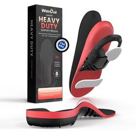 Welnove 737300433237 Plantar Fasciitis Insoles For Men Women - 220 Lbs Heavy Duty High Ar