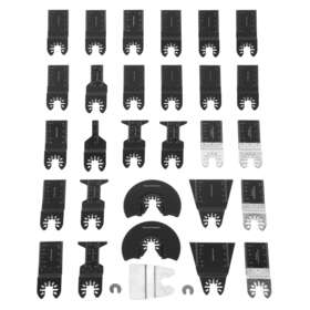456367 Wen 31-pcs Oscillating Multi-tool High Carbon Steel/bi-metal Assorted Blade Set