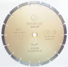 Lss-10 Whirlwind Usa Lss 10 Diamond Saw Blades Inch General Purpose Power Dry Or Wet Cutting Sa
