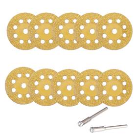 Dt20ps Xianfenghu Dt20ps&2ljg Glass Cutting Discs Diamond Wheels Titanium Coated For Rotary Tool 7
