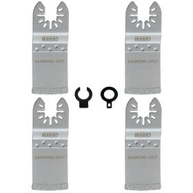 Xg3304d Xxgo 4 Pcs Oscillating Multi Tool Diamond Blades For Grout Removal Too