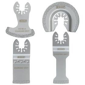 Xg4004du Xxgo 4 Pcs Oscillating Multi Tool Diamond Blades For Grit Grout Removal Xg4004d