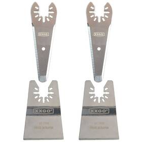 Xg4201 Xxgo 4 Pcs Oscillating Multi Tool Scraper Blades For Scraping Cutting Removing Pai