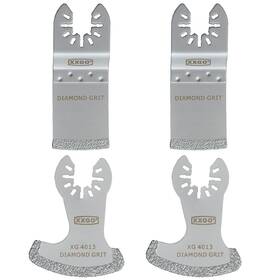 Xg4202s Xxgo 4 Pcs Diamond Oscillating Multi Tool Blades For Removing Grit Grout