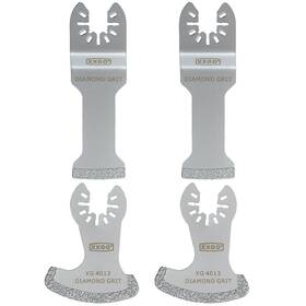 Xg4203l Xxgo 4 Pcs Diamond Oscillating Multi Tool Swing Gritting Grouting Saw Blades