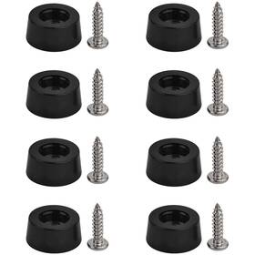 Yue-13 Yuebosul 24 Pcs Cutting Board Feet With Stainless Steel Screws 3/4 Inch Rubber F