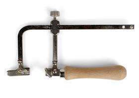 Wsjoj011-uxj Z-lion Coping Saw Steel Frame For Wood Stone Jade Metal Cutting Multifunction Hand T