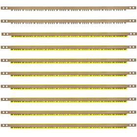 Bsb-10b Zepkouel 10 Pcs Bow Saw Blade 21 Inch Replacement Fits Any For Tree Cutt