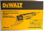 New (DWE315K) Dewalt Oscillating Multi-tool Kit. Fixed Price $178.00.