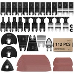 Avid Power 112PCS Oscillating Saw Blades Quick Release Black. Fixed Price $50.69.