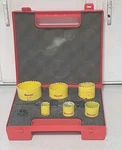 Starrett KV1092 6-PC. Bi-metal Hole Saw Kit W/ Arbors And Case Machinist Tools. Fixed Price $49.90.