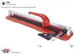 Rubi Easy Cuts Basic 61/24 Manual Ceramic Tile Cutter Cutting Tool Open Box. Fixed Price $38.90.