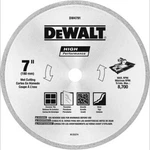 Dewalt DW4791 7-INCH Tile Blade. Fixed Price $21.29.