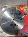 Skil Circular Saw Blade 200 Teeth 10 Plywood, Plastic, Laminates 5/8 Arbor New. Fixed Price $28.00.