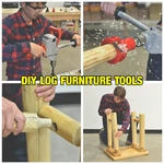 New Lumberjack Tools 1" Pro Tenon Cutter TTR1000 Log Furniture Freeship. Fixed Price $102.99.