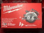 Milwaukee 2630-20 M18 18V Cordless 6-1/2 In Right Blade Circular Saw Tool. Fixed Price $104.99.