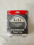 Milwaukee 1/4" Hole Dozer With Carbide Teeth Saw 49-56-0744- New. Fixed Price $34.30.