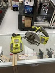 Ryobi P506 One + 5-1/2 Circular Saw Black/green Kit 235718. Fixed Price $45.00.