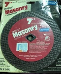 Norton Fastcut Masonry Cutting Wheel Blade 89088 7" Fits 7-71/4" Port Saws. Fixed Price $11.95.