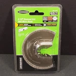 Warrior 3-1/2 Diamond Grit Half-moon Blade # 61829 Multitool Grinding Nos. Fixed Price $12.98.