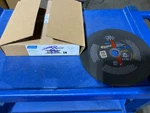 Box Norton Cut-off Wheels 10" 7/64" 1", Gemini Long Life 6110 Rpm, Nos. Fixed Price $59.99.