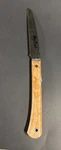 Vintage Big Buck Folding Knife Serrated Saw Blade Wooden Handle. Fixed Price $99.95.