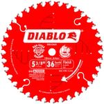 Freud D0536X Diablo 5-3/8 Inch Tooth Atb Finish Cordless Trim Saw Blade. Fixed Price $25.26.
