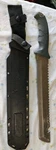 Camillus Titanium Carnivore-x Machete 12" Cutting Blade 10" Saw Knife. Fixed Price $19.95.