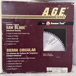 12" X 1" Tooth Carbide Tipped Fireman Demolition Blade, 6200RPM, Amana, New. Fixed Price $47.00.