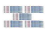 25 Pcs Lenox General Purpose Reciprocating Saw Bi-metal 12 10/14 Tpi. Fixed Price $89.99.