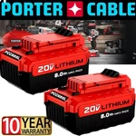 2PACK For Porter Cable Volt 8.0AH Lithium Battery Max PCC680L PCC685L. Fixed Price $35.99.