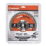 Crescent CSBMK-842 8'' X 42T Steelslicer Thick Metal Cutting Circular Saw Blade. Fixed Price $27.00.