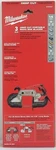 Milwaukee 48-39-0511 Std Deep Cut 44-7/8 In Band Saw Blade 14TPI Pk. Fixed Price $33.99.