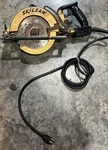 Skilsaw 77-7 1/4 Worm Drive Circular Saw/skil 50TH Anniversary Gold Edition. Fixed Price $124.99.