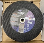 10 Qty Norton Gemini Abrasive Cut-off Wheel 12" X 1/8" (1" Arbor Hole) 07548. Fixed Price $135.00.