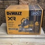 Dewalt DCS714B 10-IN 20-VOLT Max Dual Bevel Compound Cordless Miter Saw. Fixed Price $414.95.