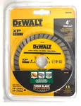 New (DW4700) Dewalt Xp 4-IN. Wet/dry Concrete/masonry Turbo Diamond Blade. Fixed Price $29.45.